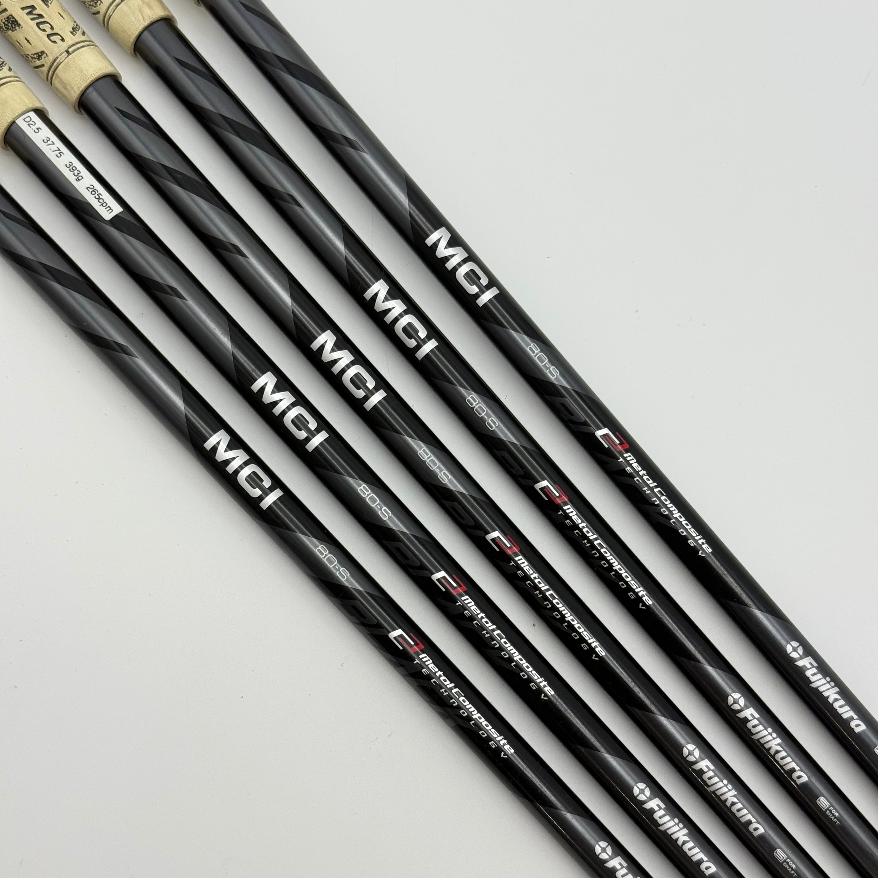 Fujikura MCI 80-S Black Iron Shafts 80S 6-PW, image 1
