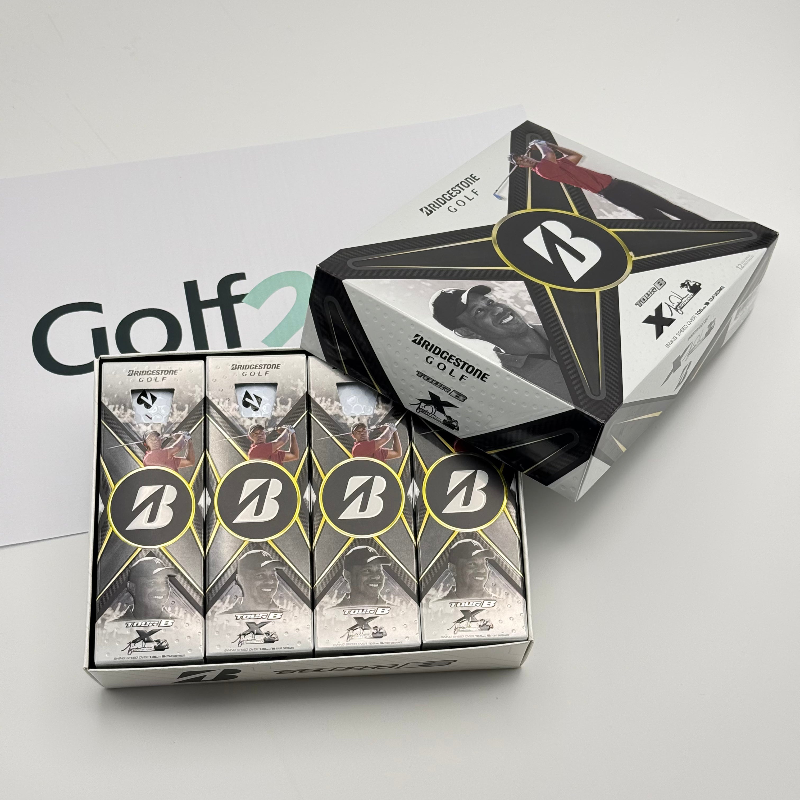 Bridgestone Tour B X Golf Balls 12-Pack, image 1