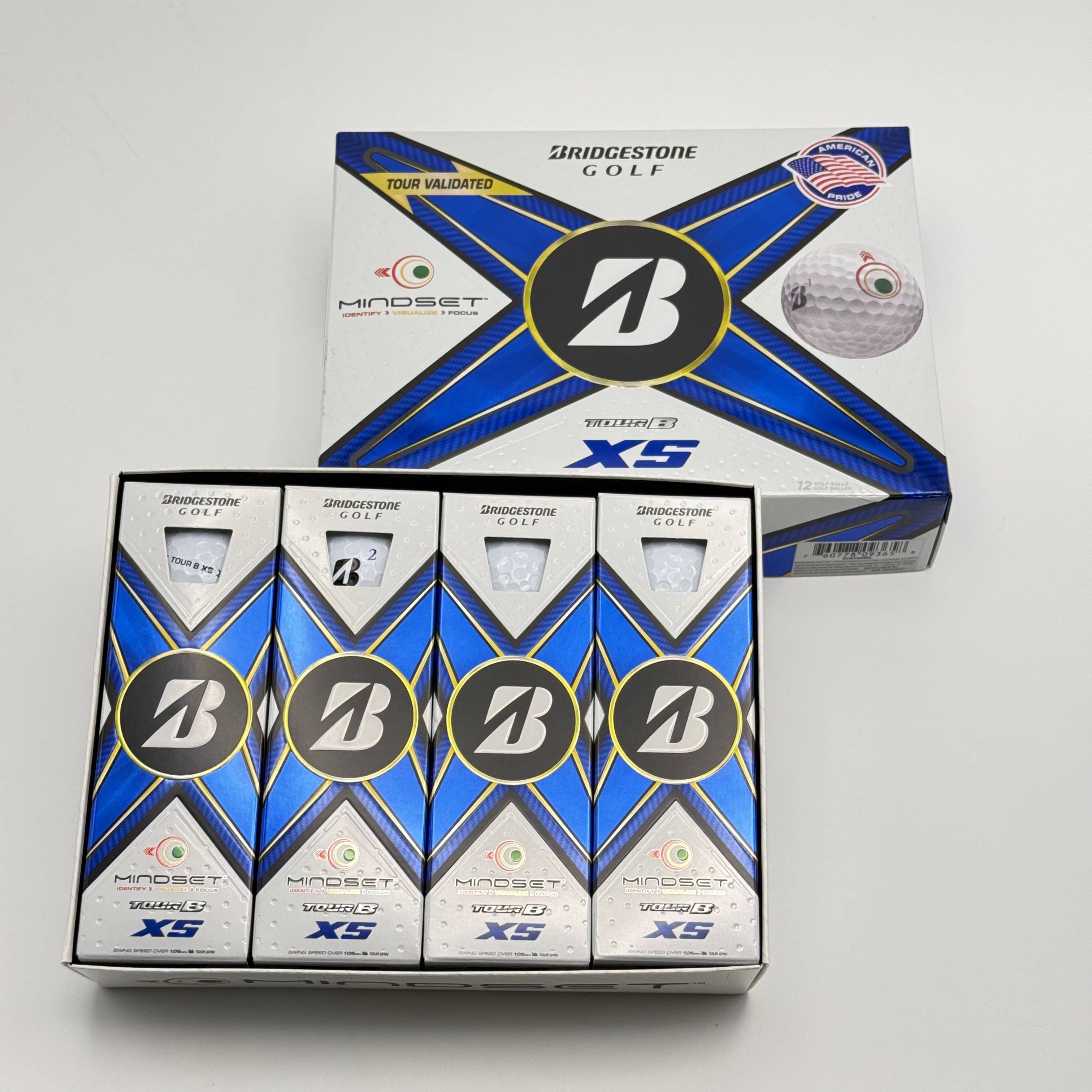 Bridgestone Tour B XS Golf Balls 12-Pack, image 2