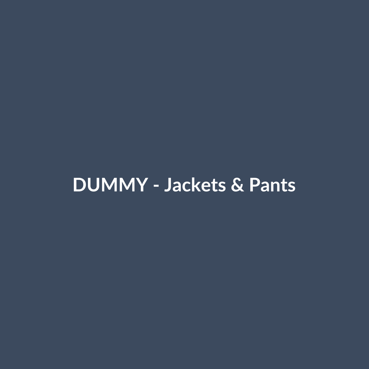 DUMMY Jackets & Pants