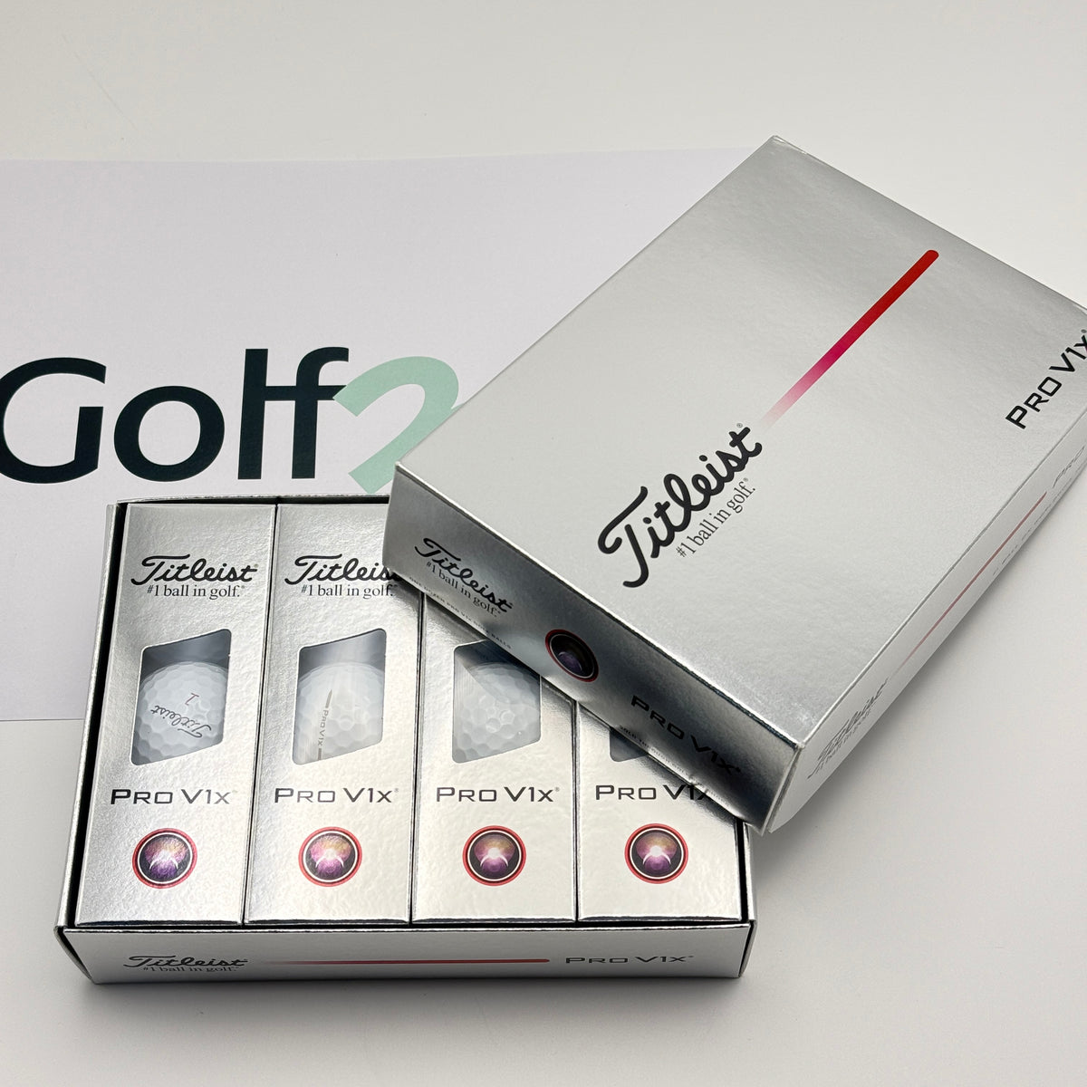 Titleist PRO V1X 2025 Golf Balls 12-Pack, image 1